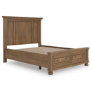  Size_Queen  -- Signature Design by Ashley Feddinger Panel Bed with Storage IMAGE 6