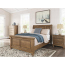  Size_Queen  -- Signature Design by Ashley Feddinger Sleigh Bed IMAGE 9