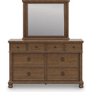  Signature Design by Ashley Rowlenstown PCB824B1 Dresser and Mirror IMAGE 3