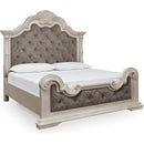  Size_King  -- Bruchandi PCB948B4 King Upholstered Panel Bed IMAGE 1