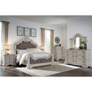  Size_King  -- Bruchandi PCB948B4 King Upholstered Panel Bed IMAGE 7