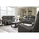  Manufacturer Color_Anchor  -- Signature Design by Ashley Bleckley Power Reclining Leather Match Sofa IMAGE 9