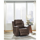  Manufacturer Color_Espresso  -- Bleckley PCU1200113 Power Recliner with Adjustable Headrest IMAGE 7