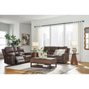  Manufacturer Color_Espresso  -- Bleckley PCU1200115 Power Reclining Sofa with Adjustable Headrest IMAGE 12