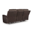  Manufacturer Color_Espresso  -- Bleckley PCU1200115 Power Reclining Sofa with Adjustable Headrest IMAGE 5