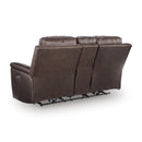  Manufacturer Color_Espresso  -- Bleckley PCU1200118 Power Reclining Loveseat with Console and Adjustable Headrest IMAGE 4