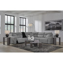 Signature Design by Ashley ModMax II 6590631 Power Armless Recliner with Adjustable Headrest IMAGE 4