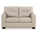  Manufacturer Color_Bone  -- Santorine 2170835 Loveseat IMAGE 2