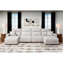  Manufacturer Color_Stone  -- ModMax II 65907S11 4 pc Power Reclining Sectional with Chaise IMAGE 1