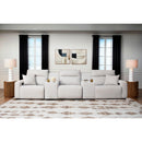  Manufacturer Color_Stone  -- ModMax II 65907S14 5 pc Power Reclining Sectional with Consoles IMAGE 1