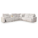 Manufacturer Color_Stone  -- ModMax II 65907S36 6 pc Reclining Sectional with Console IMAGE 1