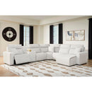  Manufacturer Color_Stone  -- ModMax II 65907S6 6 pc Power Reclining Sectional with Chaise and Console IMAGE 2