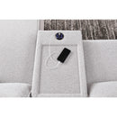  Manufacturer Color_Stone  -- ModMax II 65907S7 7 pc Power Reclining Sectional with Chaise and Audio Consoles IMAGE 6