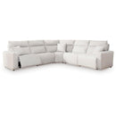  Manufacturer Color_Stone  -- ModMax II 65907S8 5 pc Power Reclining Sectional IMAGE 1