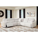  Manufacturer Color_Stone  -- ModMax II 65907S8 5 pc Power Reclining Sectional IMAGE 2