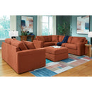  Manufacturer Color_Spice  -- Signature Design by Ashley Modmax Fabric 4 pc Sectional IMAGE 5