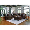  Manufacturer Color_Chocolate  -- Midnight-Madness 98104S23 6 pc Sectional with Chaise IMAGE 5