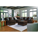  Manufacturer Color_Chocolate  -- Midnight-Madness 98104S23 6 pc Sectional with Chaise IMAGE 6