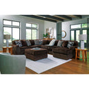  Manufacturer Color_Chocolate  -- Midnight-Madness 98104S24 6 pc Sectional with Chaise IMAGE 6