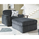  Manufacturer Color_Gunmetal  -- Midnight-Madness 9810523 Chair and a Half IMAGE 5