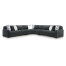  Signature Design by Ashley Midnight-Madness 98105S10 5 pc Sectional IMAGE 1
