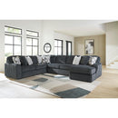  Manufacturer Color_Gunmetal  -- Midnight-Madness 98105S2 4 pc Sectional with Chaise IMAGE 1