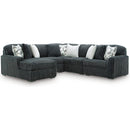  Manufacturer Color_Gunmetal  -- Midnight-Madness 98105S22 5 pc Sectional with Chaise IMAGE 1