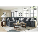  Manufacturer Color_Gunmetal  -- Midnight-Madness 98105S22 5 pc Sectional with Chaise IMAGE 3