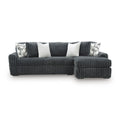  Manufacturer Color_Gunmetal -- Midnight-Madness 98105S3 2 pc Sectional Sofa Chaise IMAGE 1