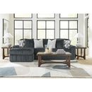  Manufacturer Color_Gunmetal  -- Midnight-Madness 98105S4 2 pc Sectional Sofa Chaise IMAGE 3