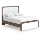  Size_Queen  -- Signature Design by Ashley Kendanport Upholstered Panel Bed IMAGE 2