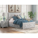  Size_Queen  -- Signature Design by Ashley Makidern Panel Bed with Storage IMAGE 9