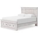  Size_King  -- Signature Design by Ashley Makidern Panel Bed with Storage IMAGE 4