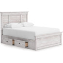  Size_Full  -- Makidern PCB1171B27 Full Panel Bed with Storage IMAGE 2