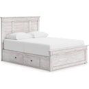  Size_Full  -- Makidern PCB1171B27 Full Panel Bed with Storage IMAGE 8