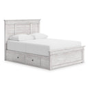  Size_Full  -- Makidern PCB1171B31 Full Panel Bed with Storage IMAGE 1