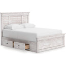  Size_Full  -- Makidern PCB1171B39 Full Panel Bed with Storage IMAGE 2