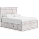  Size_Full  -- Makidern PCB1171B39 Full Panel Bed with Storage IMAGE 8