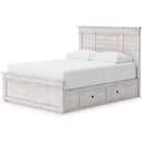  Size_Queen  -- Makidern PCB1171B7 Queen Panel Storage Bed IMAGE 3