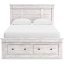  Size_Queen  -- Makidern PCB1171B9 Queen Panel Storage Bed IMAGE 8