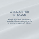  Tempur-Pedic TEMPUR Classic Cotton Sheet Set Sleepy Silver Mist (Full) IMAGE 8
