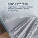  Tempur-Pedic TEMPUR Classic Cotton Sheet Set Sleepy Silver Mist (California King ) IMAGE 7