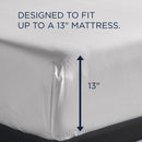  Tempur-Pedic TEMPUR Classic Cotton Sheet Set White (Full) IMAGE 3