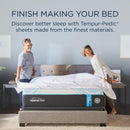  Tempur-Pedic TEMPUR Classic Cotton Sheet Set White (Full) IMAGE 4