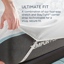  Tempur-Pedic TEMPUR Classic Cotton Sheet Set White (Full) IMAGE 9