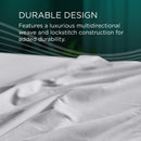  Tempur-Pedic TEMPUR Luxe Egyptian Cotton Pillowcase Set  White (Queen) IMAGE 6