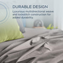  Tempur-Pedic TEMPUR Luxe Egyptian Cotton Sheet Set Cool Gray (Twin XL) IMAGE 7