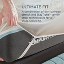  Tempur-Pedic TEMPUR Luxe Egyptian Cotton Sheet Set Sandstone (Split King) IMAGE 9
