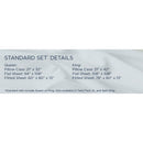  Tempur-Pedic TEMPUR Luxe Egyptian Cotton Sheet Set Sandstone (Twin) IMAGE 19