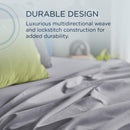  Tempur-Pedic TEMPUR Luxe Egyptian Cotton Sheet Set Silver Mist (Full) IMAGE 7